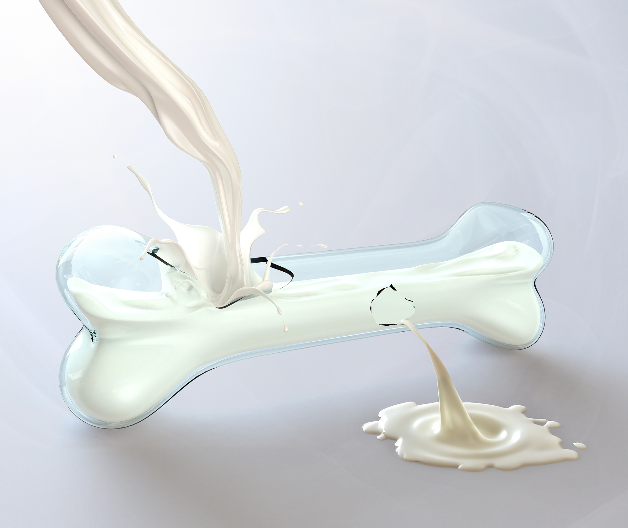 Calcium absorption diminishes with age